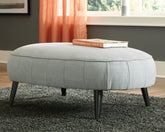 A2Z Furniture - Ashley Furniture - Hollyann Living Room - Oversized Accent Ottoman / Gray - 2440208